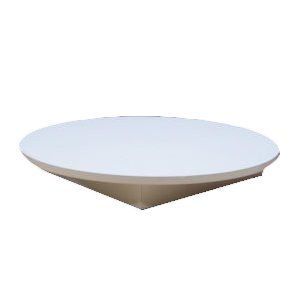 Round Glass Cube Display Base - 607332