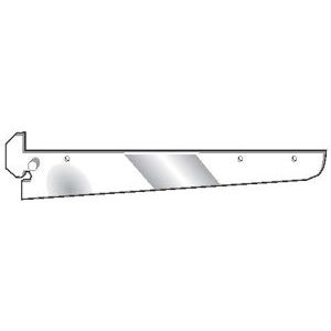 10", Knife Edge, Standard Brackets with Pin