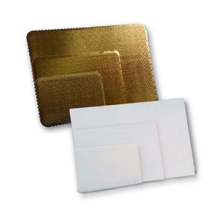 Gold, Double Wall, Scalloped edges, Cake Pads