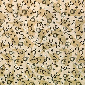 Western & English Gift Wrap, Spurs