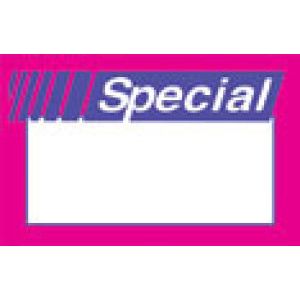 Magenta/Purple Special, Sign Cards, 7" x 11"